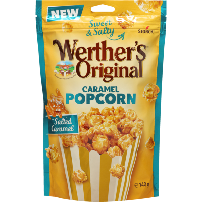 Werthers Original Salted Caramel Popcorn 140g