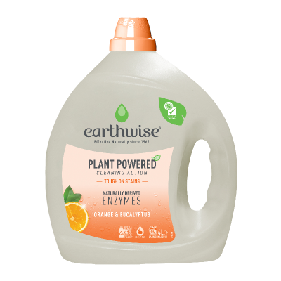Earthwise Orange & Eucalyptus Plant Powered Laundry Liquid 4l