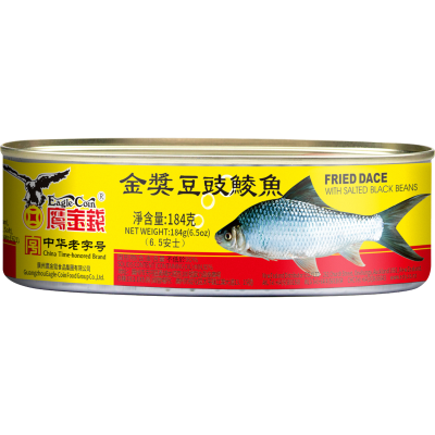 Eagle Coin Fried Dace With Salted Black Beans 184g