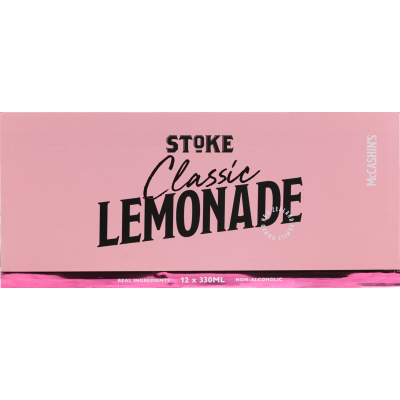 Stoke Classic Lemonade 12 x 330ml