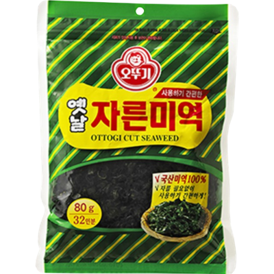 Ottogi Dried Cut Brown Wakame Seaweed 80g