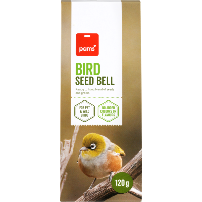 Pams Bird Seed Bell 120g