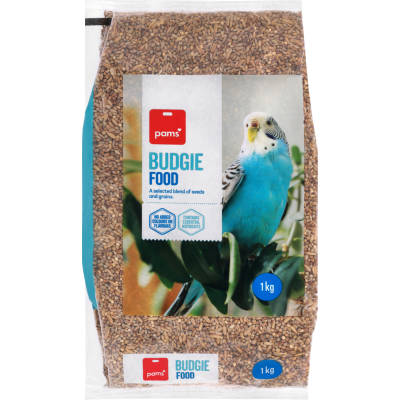 Pams Budgie Seed 1kg