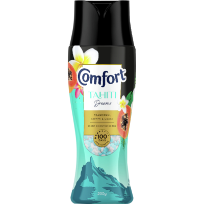 Comfort Tahiti Dreams Scent Booster Beads Laundry Fragrance 200g