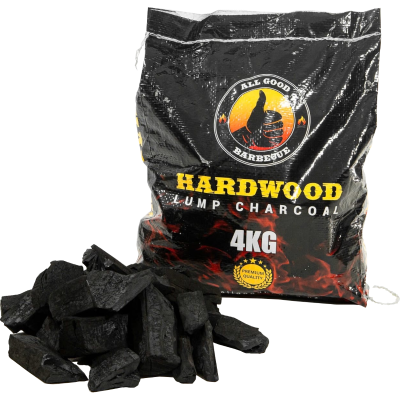 All Good BBQ Hardwood Lump Charcoal 4kg