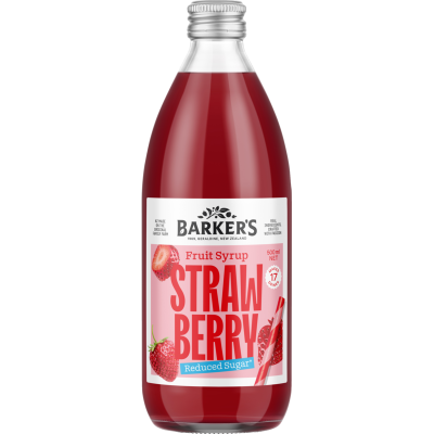 Barker's Strawberry Fruit Syrup 500ml