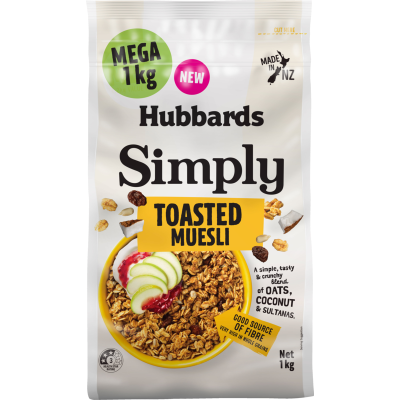 Hubbards Simply Toasted Muesli 1kg