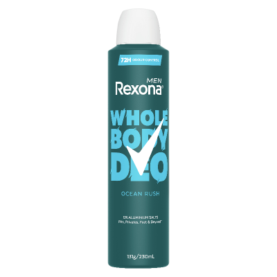 Rexona Men Ocean Rush Whole Body Deodorant 230ml