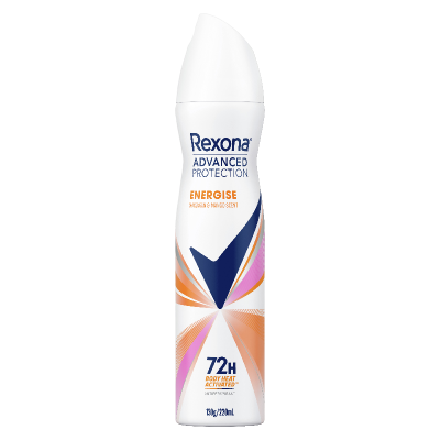 Rexona Advanced Protection Energise 72Hr Antiperspirant Deodorant 220ml