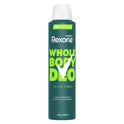 Rexona Men Active Fresh Whole Body Deodorant Spray 230ml