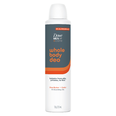 Dove Men + Care Shea Butter + Cedar Whole Body Deodorant 230ml