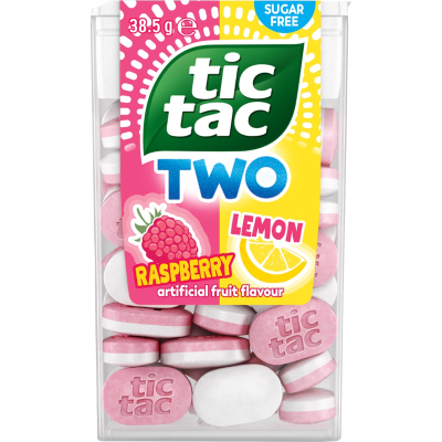 Tic Tac TWO Sugar Free Raspberry Lemon 38.5g