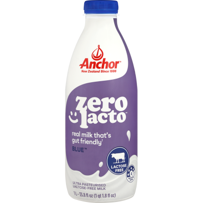 Anchor Zero Lacto Blue UHT Milk 1l