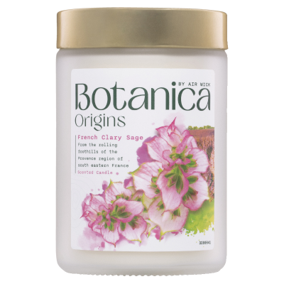 Botanica Origins French Clary Sage Scented Candle 250g