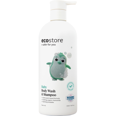 Ecostore Baby Body Wash & Shampoo 535ml