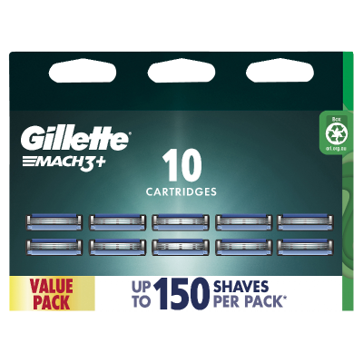 Gillette Mach3 Replacement Cartridges Value Pack 10pk