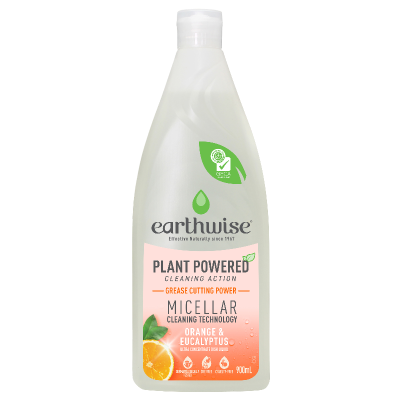 Earthwise Orange & Eucalyptus Plant Powered Dish Liquid 900ml