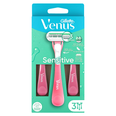 Gillette Venus Sensitive Disposable Razor 3pk