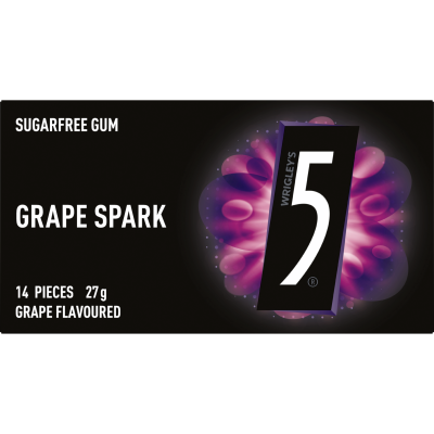 5 Gum Grape Spark Tab OTC 27g
