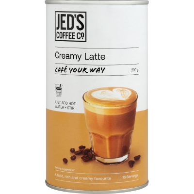 Jed's Coffee Co. Creamy Latte Powder 200g