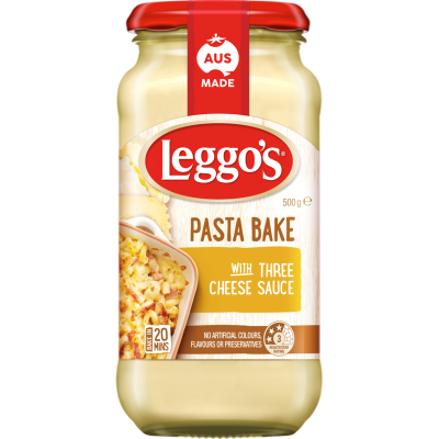 Leggo's Pasta Bake with Three Cheese Sauce 500g