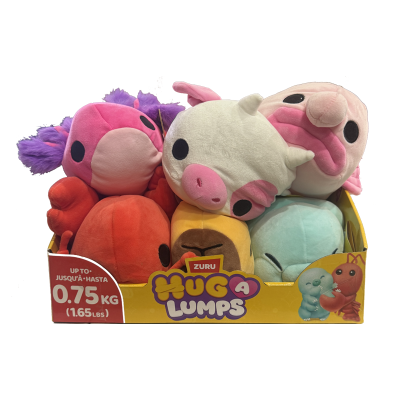 Zuru Hug A Lumps Weighted Plushy  12" Assorted 1pk