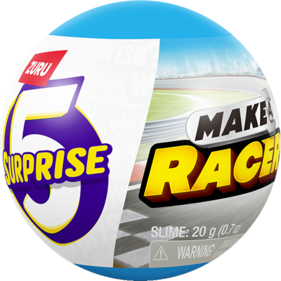 Zuru 5 Surprises Make-a-Racer Capsule 1pk