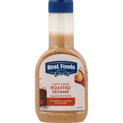 Best Foods Plant-Based Roasted Sesame Salad Dressing 250ml