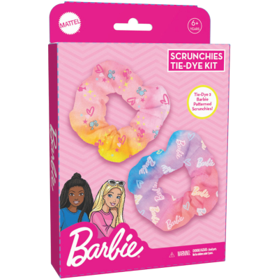 Barbie Tie-dye Scrunchies 1pk