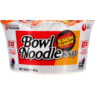 Nongshim Kimchi Flavour Bowl Noodle Soup 86g