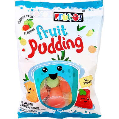 Frut-O Assorted Fruit pudding Cups 190g
