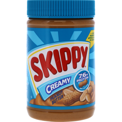 Skippy Creamy Peanut Butter 462g