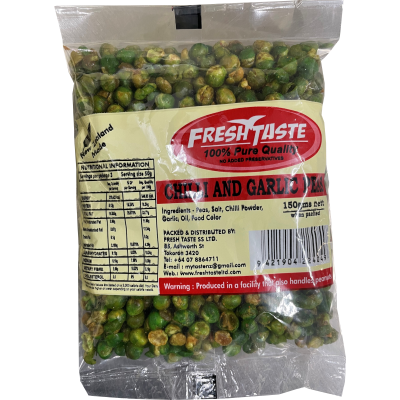 Fresh Taste Chilli & Garlic Peas 150g