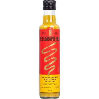 Telegraph Hill NZ Bush Honey & Mustard Dressing 250ml