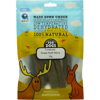 Alfa Pet Semi-soft Stick Venison 70g
