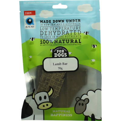 Alfa Pet Bar Lamb 70g