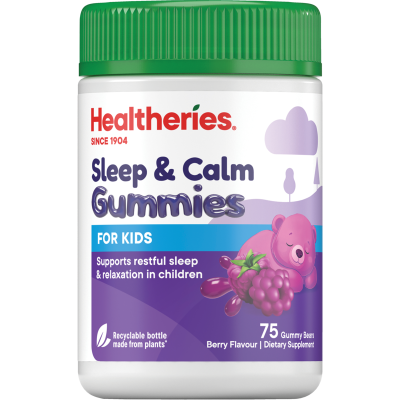 Healtheries Sleep & Calm Kids Gummy 75pk