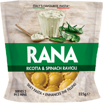 Rana Ricotta & Spinach Ravioli Pasta 325g