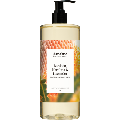 Bosistos Banksia Nerolina & Lavender Nourishing Body Wash 1l