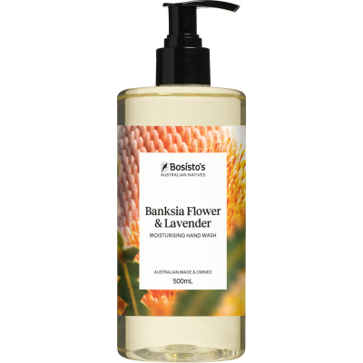 Bosistos Banksia Flower & Lavender Moisturising Hand Wash 500ml