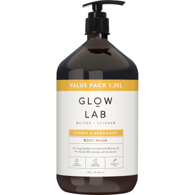 Glow Lab Citrus & Bergamot Bodywash 1.35l