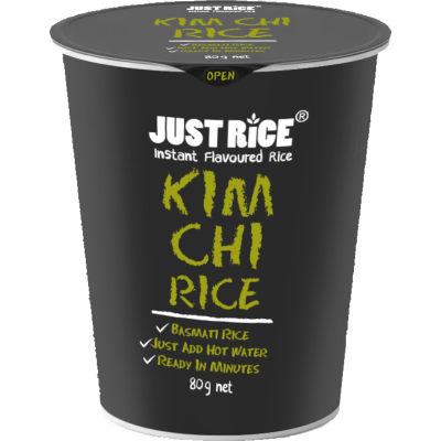 Just Rice Kim Chi Instant Flavoured Rice 80g