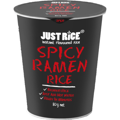 Just Rice Spicy Ramen Instant Flavoured Rice 80g