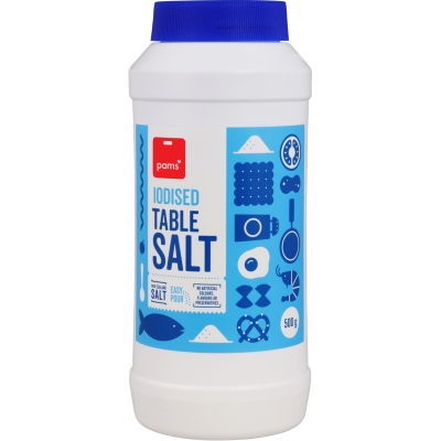 Pams Iodised Table Salt 500g
