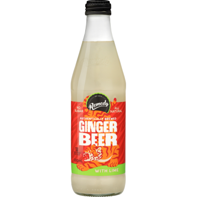 Remedy Lime Ginger Beer 330ml