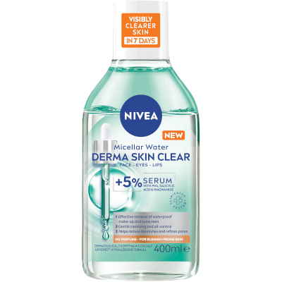 Nivea Derma Skin Clear Micellar Water 400ml