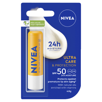 Nivea Ultra Care & Protection Lip Balm 4.8g