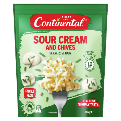 Continental Sour Cream And Chives Pasta & Sauce 145g