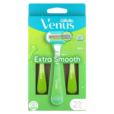 Gillette Venus Extra Smooth Disposable Razor 2pk
