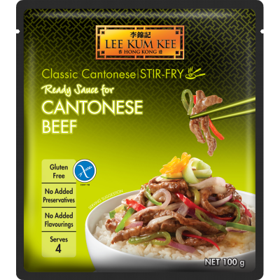 Lee Kum Kee Gluten Free Cantonese Beef Ready Sauce 100g